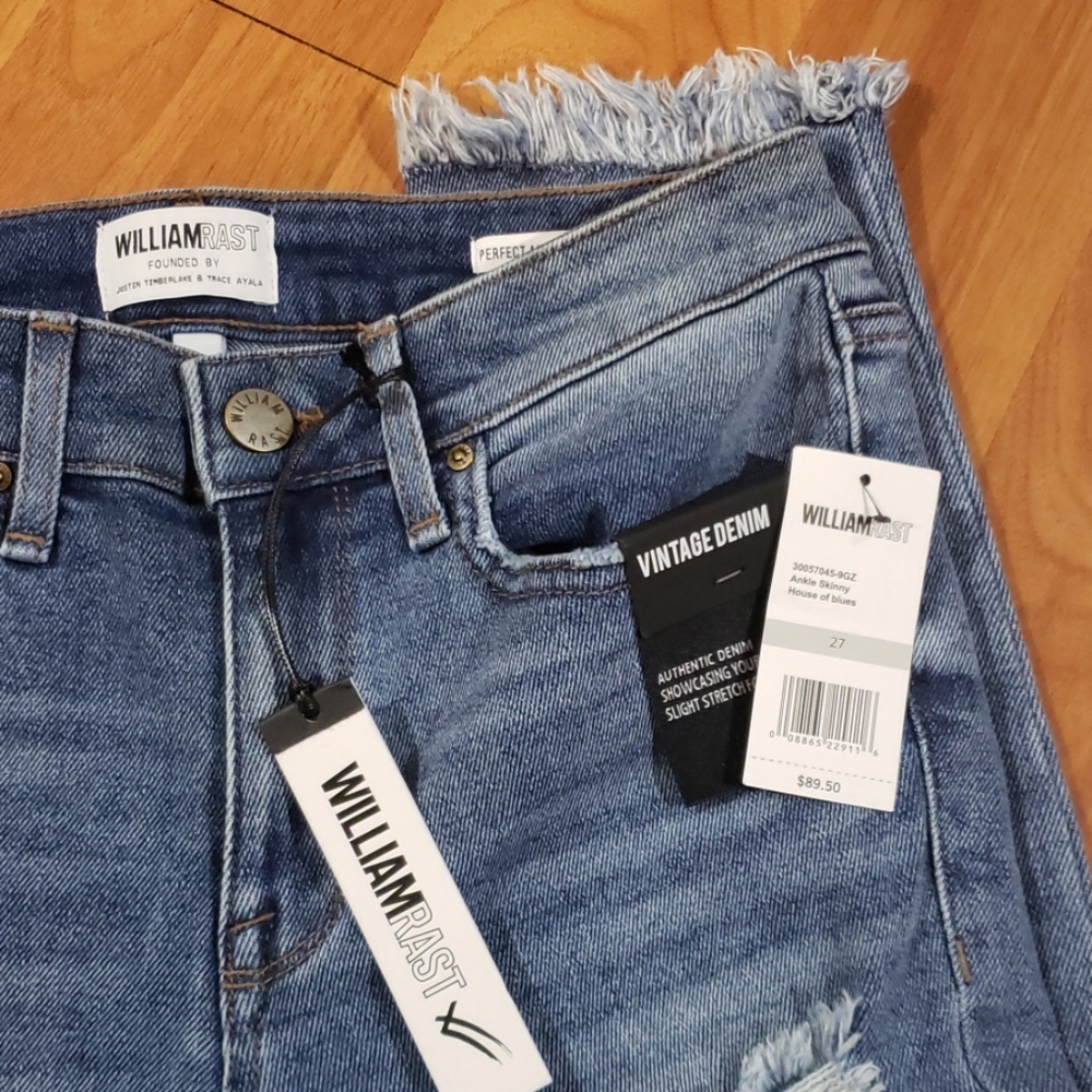 William Rast Women's Perfect Skinny Ankle Jean. - Picture 2 of 4